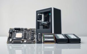 what are the four main components of a computer system